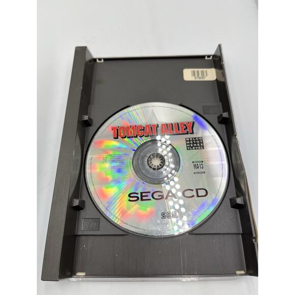 1994 Tomcat Alley Sega CD Video Game Complete w/ Manual & Case CIB Tested - Picture 4 of 7